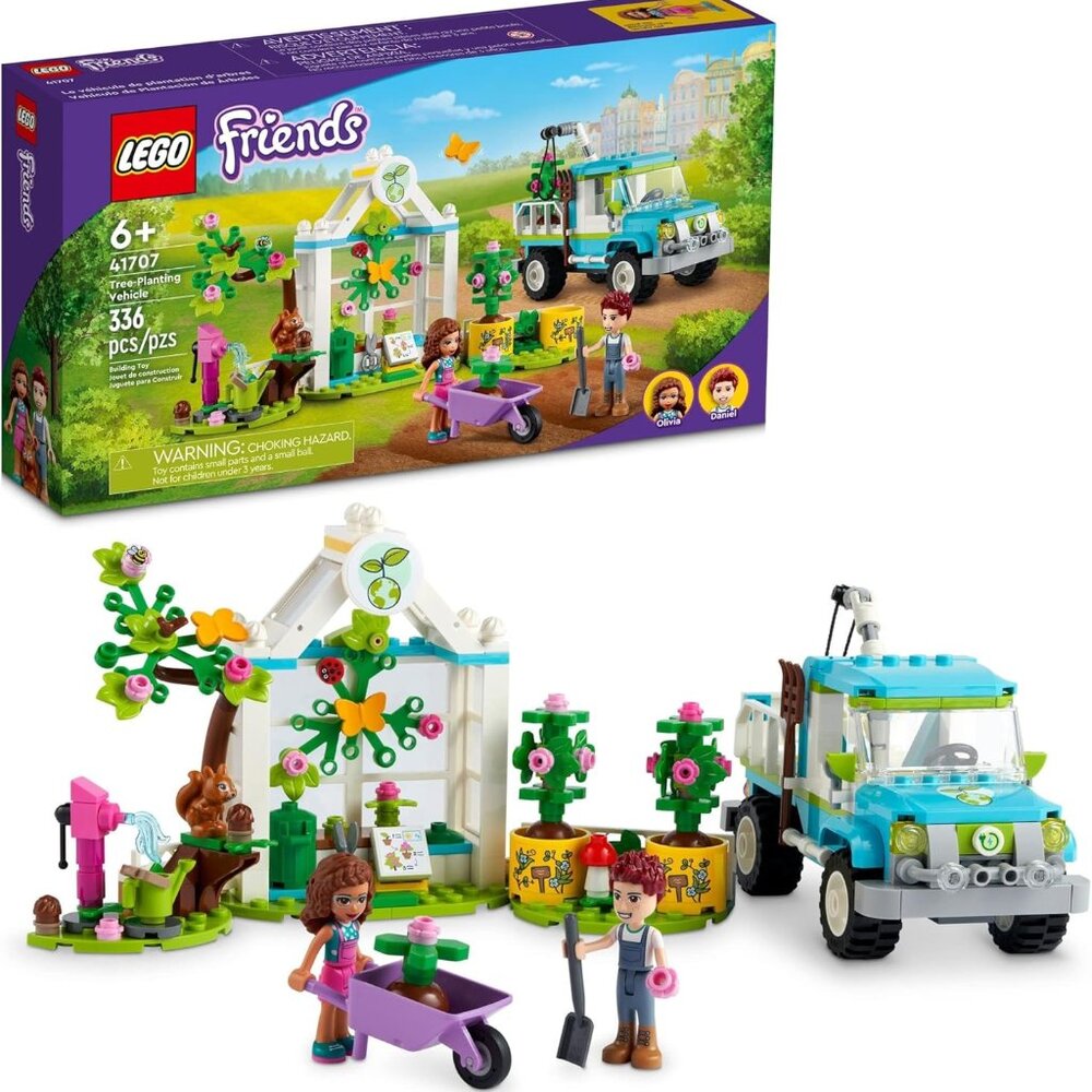 Lego Friends Tree-Planting Vehicle 41707   Brand New